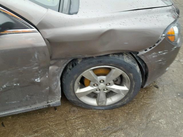 1G1ZB5E10BF170156 - 2011 CHEVROLET MALIBU LS BROWN photo 9