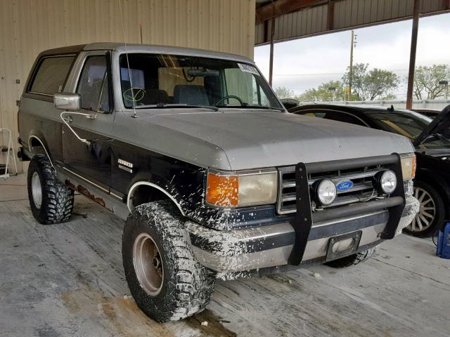 1FMEU15NXJLA98874 - 1988 FORD BRONCO U10 BLUE photo 1