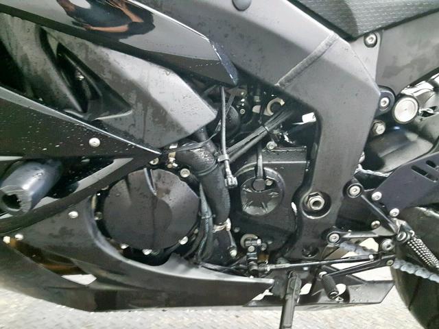 JKAZX4R109A001978 - 2009 KAWASAKI ZX600 R BLACK photo 6