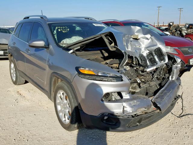 1C4PJLCB0GW297790 - 2016 JEEP CHEROKEE L SILVER photo 1