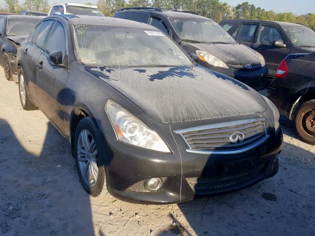 JN1CV6AR8DM756871 - 2013 INFINITI G37 BLACK photo 1