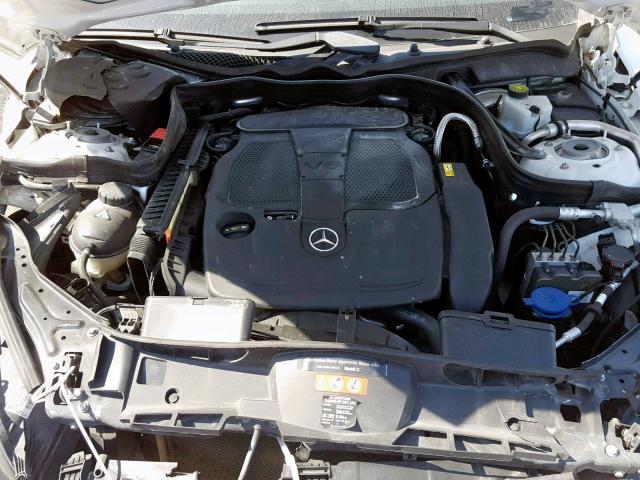 WDDHF5KB2EA962840 - 2014 MERCEDES-BENZ E 350 WHITE photo 7