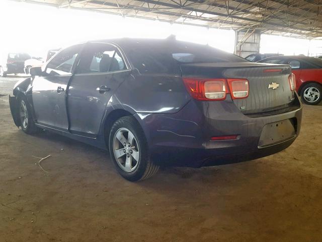 1G11C5SLXFF190470 - 2015 CHEVROLET MALIBU 1LT ნაცრისფერი ფოტო 3