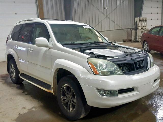 JTJBT20X630021722 - 2003 LEXUS GX 470 WHITE photo 1