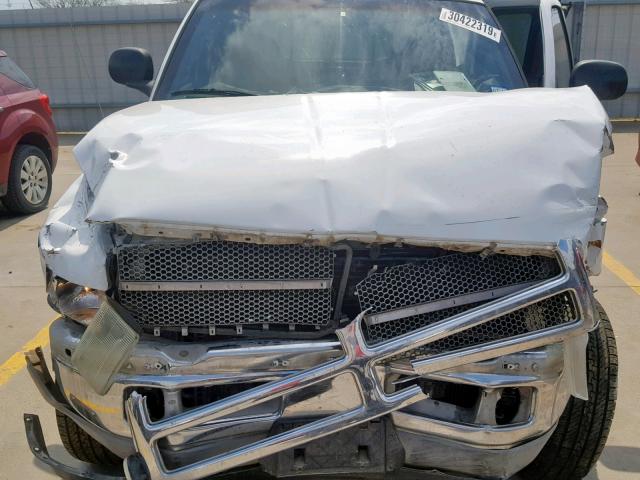 1B7KF23691J607092 - 2001 DODGE RAM 2500 WHITE photo 7