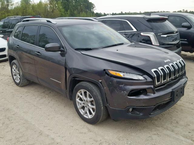 1C4PJLCB6HW641110 - 2017 JEEP CHEROKEE L GRAY photo 1