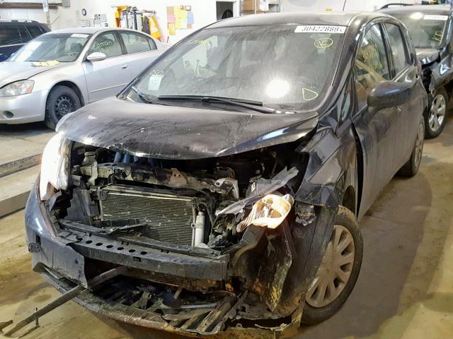 3N1CE2CP0GL402684 - 2016 NISSAN VERSA NOTE BLACK photo 2