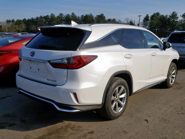 JTJDZKCA6J2004161 - 2018 LEXUS RX 350 L WHITE photo 4