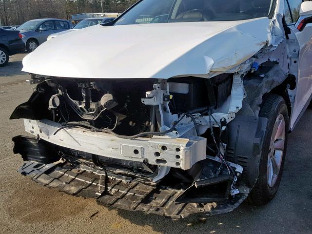 JTJDZKCA6J2004161 - 2018 LEXUS RX 350 L WHITE photo 9