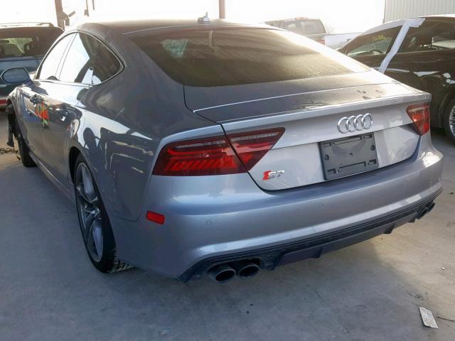 WAUW2AFC5GN134055 - 2016 AUDI S7 PRESTIG GRAY photo 3