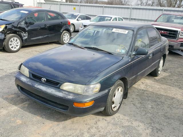 2T1BB02E4TC177981 - 1996 TOYOTA COROLLA DX GREEN photo 2