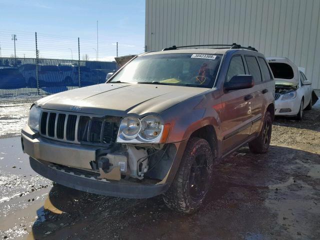 1J4HR48N65C666392 - 2005 JEEP GRAND CHER BROWN photo 2