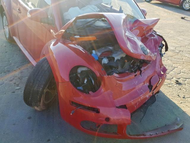 3VWRF31Y49M402459 - 2009 VOLKSWAGEN NEW BEETLE Rot Foto 9