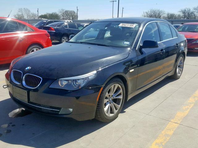 WBANW1C5XAC167013 - 2010 BMW 535 I BLACK photo 2