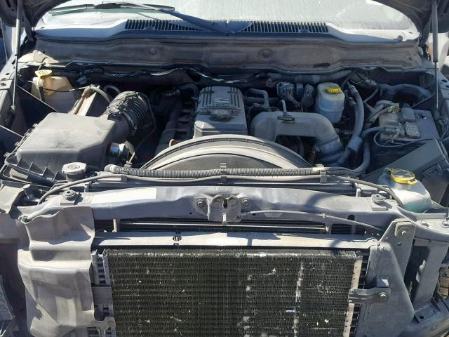 3D7KR28C86G287137 - 2006 DODGE RAM 2500 S ლურჯი ფოტო 7