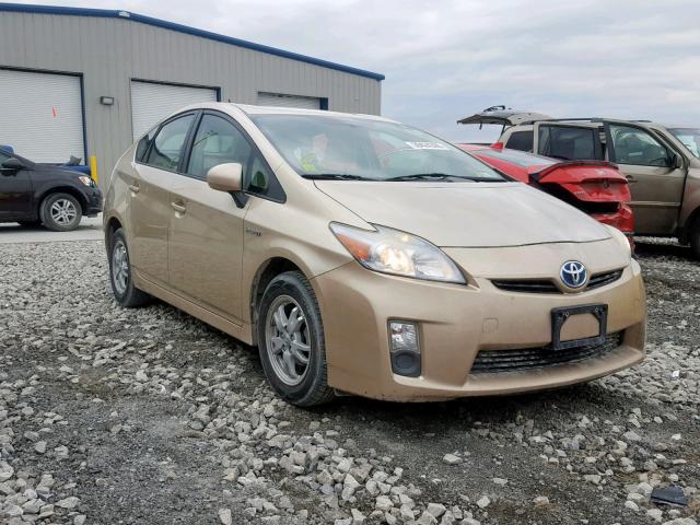 JTDKN3DU9A0072177 - 2010 TOYOTA PRIUS GOLD photo 1