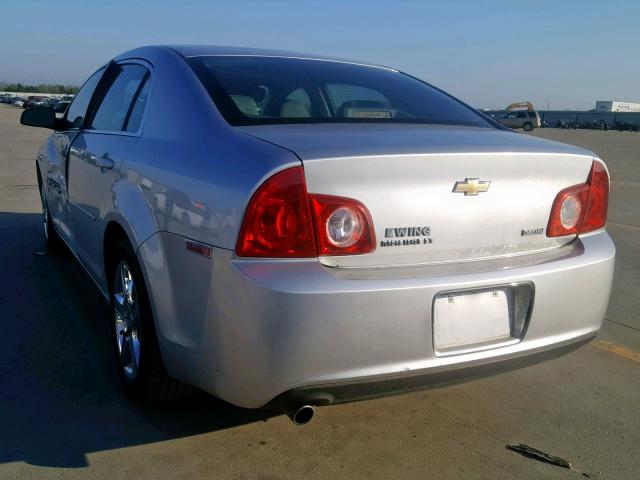 1G1ZC5E05A4123610 - 2010 CHEVROLET MALIBU 1LT 银色 照片 3
