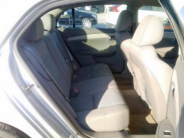 1G1ZC5E05A4123610 - 2010 CHEVROLET MALIBU 1LT 银色 照片 6