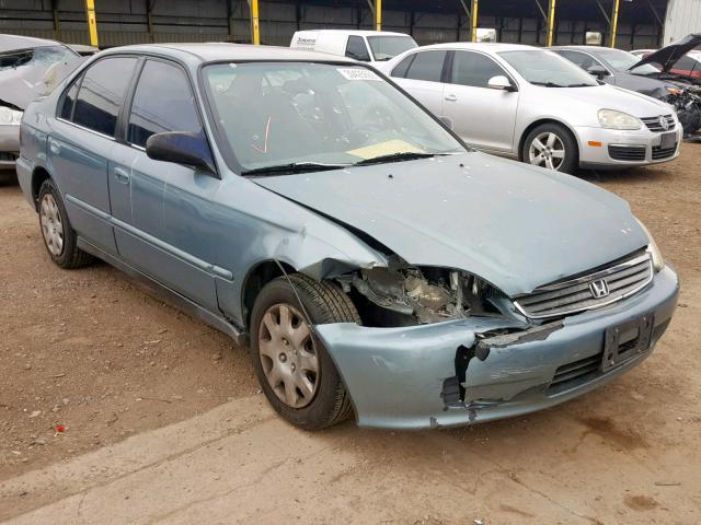 2HGEJ6613YH571027 - 2000 HONDA CIVIC BASE Yaşıl foto 1