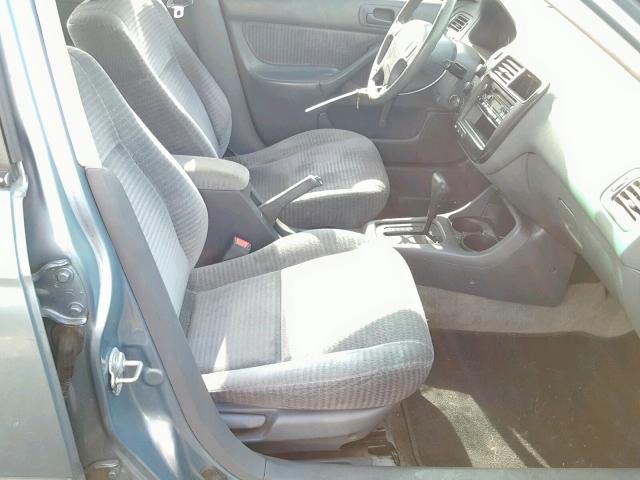 2HGEJ6613YH571027 - 2000 HONDA CIVIC BASE Yaşıl foto 5