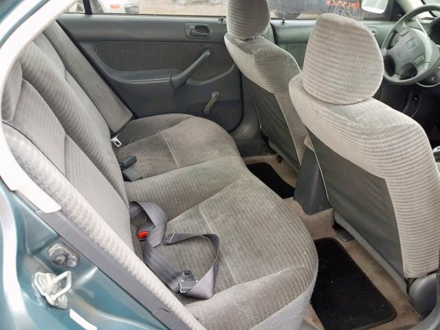 2HGEJ6613YH571027 - 2000 HONDA CIVIC BASE Yaşıl foto 6