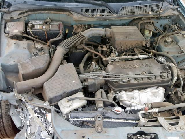 2HGEJ6613YH571027 - 2000 HONDA CIVIC BASE Yaşıl foto 7
