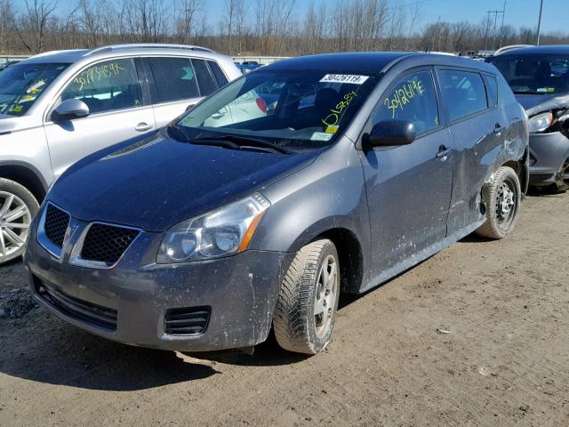 5Y2SP67869Z422754 - 2009 PONTIAC VIBE GRAY photo 2