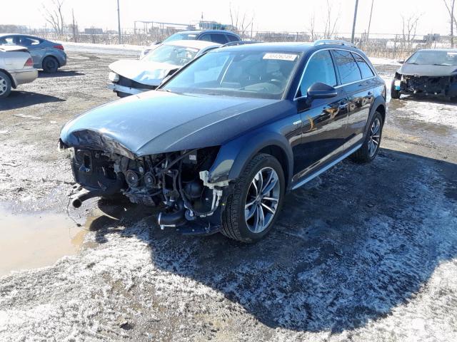 WA19NAF43HA146305 - 2017 AUDI A4 ALLROAD BLUE photo 2