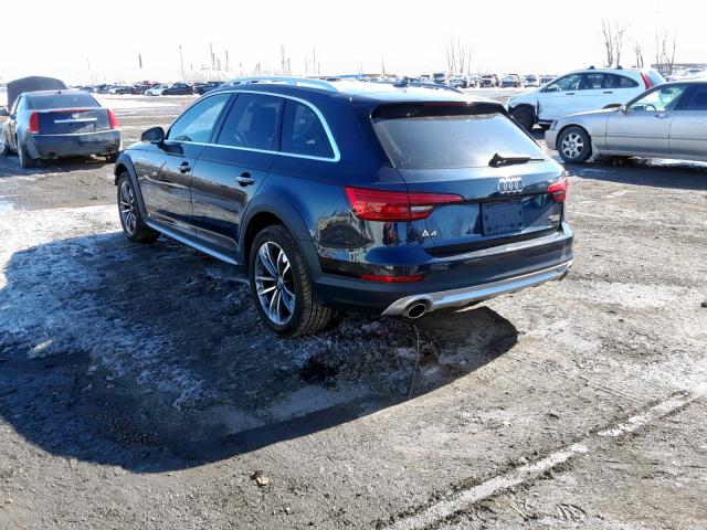 WA19NAF43HA146305 - 2017 AUDI A4 ALLROAD BLUE photo 3