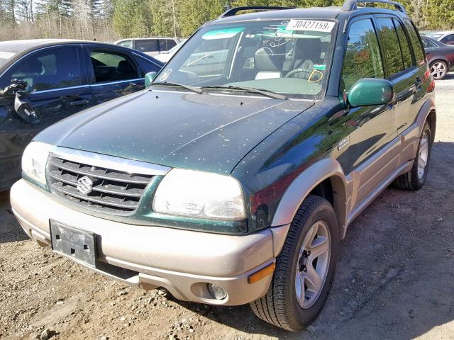 JS3TD62V414160973 - 2001 SUZUKI GRAND VITA GREEN photo 2