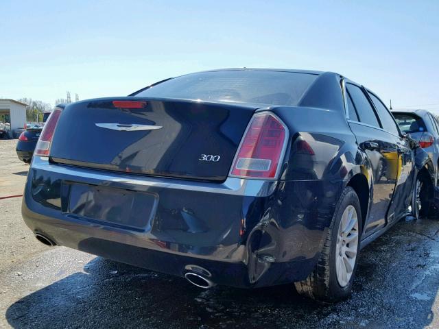 2C3CCAAG5EH127646 - 2014 CHRYSLER 300 BLACK photo 4