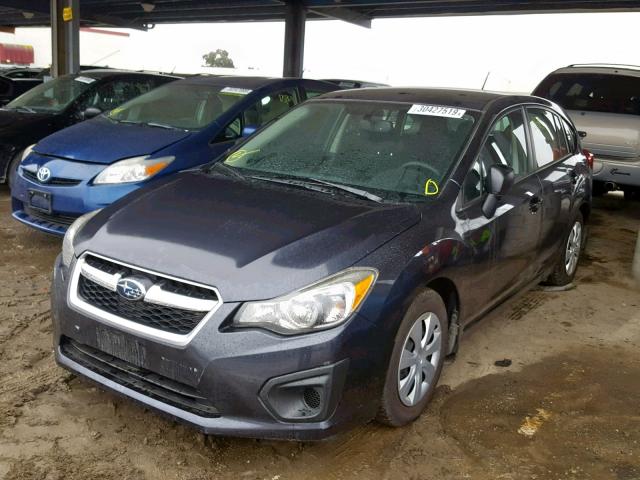 JF1GPAA6XCH207154 - 2012 SUBARU IMPREZA GRAY photo 2