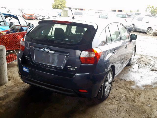 JF1GPAA6XCH207154 - 2012 SUBARU IMPREZA GRAY photo 4