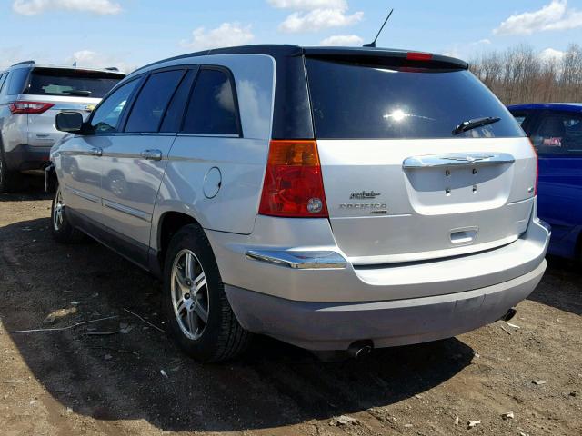 2A8GM68X67R239973 - 2007 CHRYSLER PACIFICA T SILVER photo 3