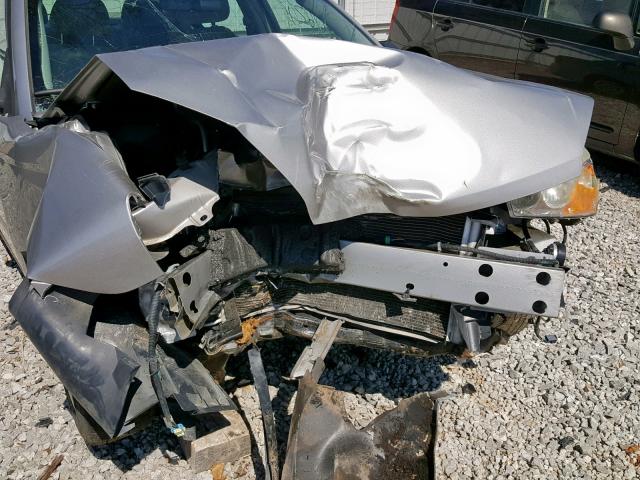 1G1ZS58F87F275980 - 2007 CHEVROLET MALIBU LS SILVER photo 9