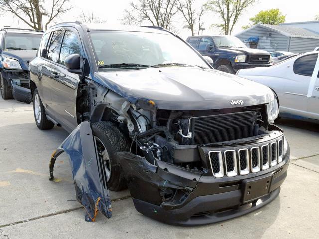 1C4NJCBA7HD146751 - 2017 JEEP COMPASS SP BLACK photo 1