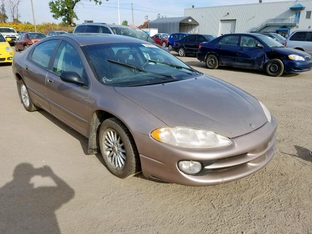 2C3HH56U2YH209271 - 2000 CHRYSLER INTREPID E BEIGE photo 1