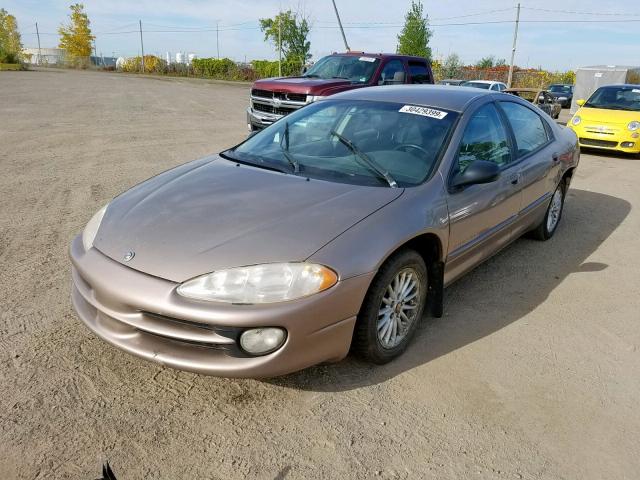 2C3HH56U2YH209271 - 2000 CHRYSLER INTREPID E BEIGE photo 2