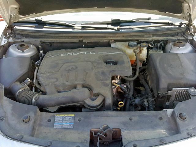 1G1ZC5E0XAF188876 - 2010 CHEVROLET MALIBU 1LT ვერცხლისფერი ფოტო 7