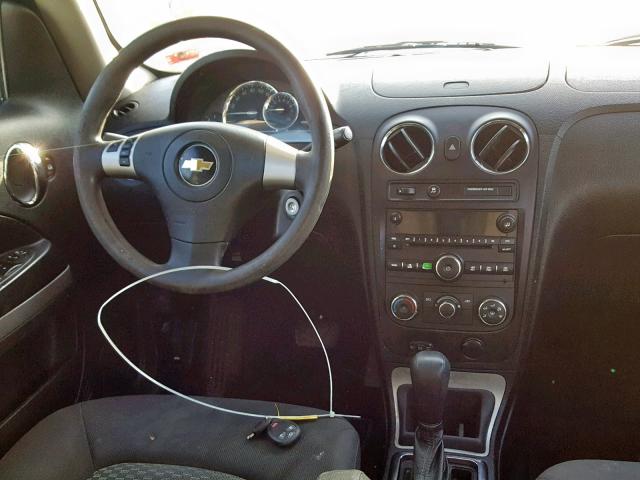 3GNBAAFW7BS528158 - 2011 CHEVROLET HHR LS Күміс фото 9