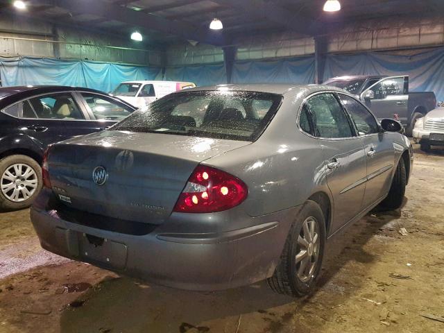 2G4WD552771242509 - 2007 BUICK LACROSSE C GRAY photo 4