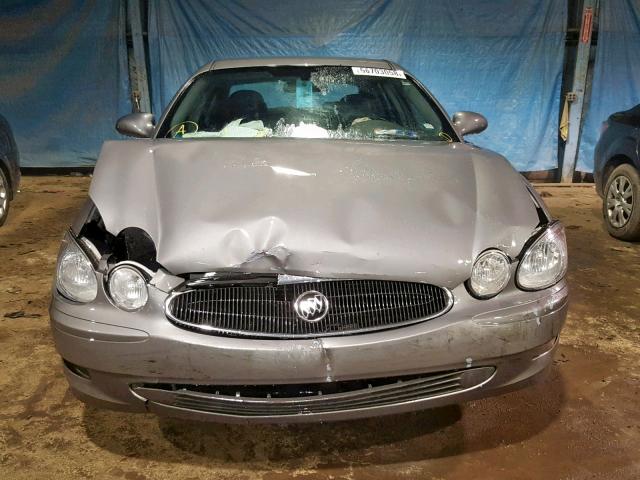 2G4WD552771242509 - 2007 BUICK LACROSSE C GRAY photo 9