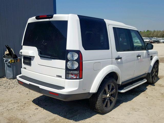 SALAG2V69GA799332 - 2016 LAND ROVER LR4 HSE WHITE photo 4