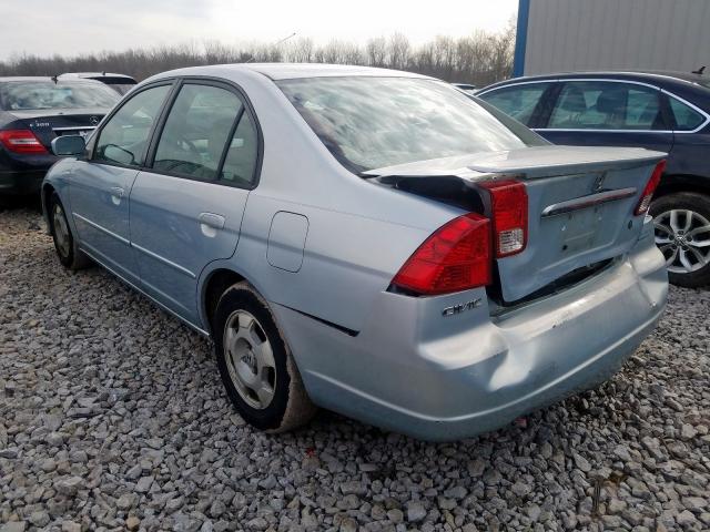 JHMES96643S006861 - 2003 HONDA CIVIC HYBRID  photo 3