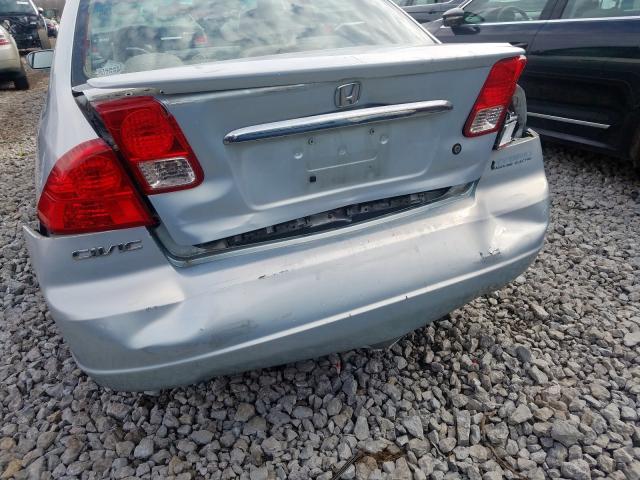 JHMES96643S006861 - 2003 HONDA CIVIC HYBRID  photo 9