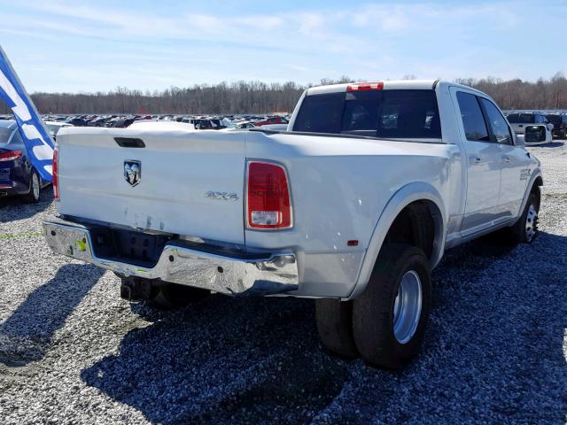 3C63RRJL3EG220503 - 2014 RAM 3500 LARAM WHITE photo 4