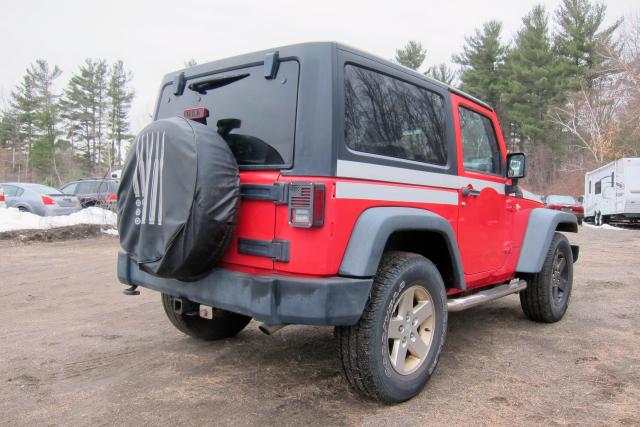 1C4AJWAG3DL637694 - 2013 JEEP WRANGLER S RED photo 3