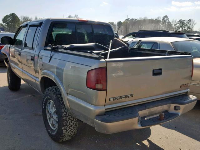 1GTDT13W72K239941 - 2002 GMC SONOMA GOLD photo 3