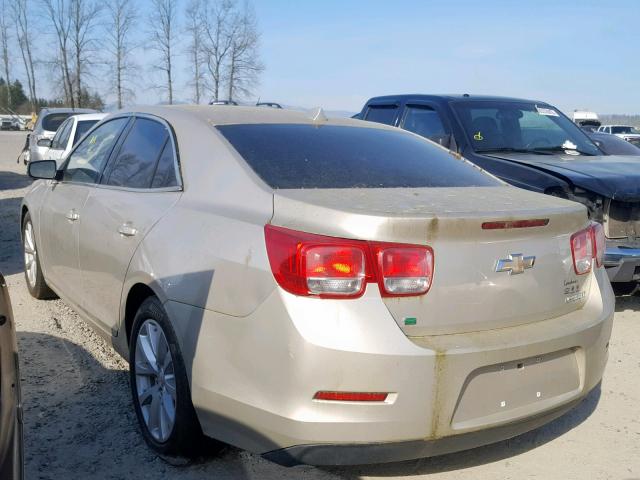 1G11E5SL0EF247493 - 2014 CHEVROLET MALIBU 2LT GOLD photo 3