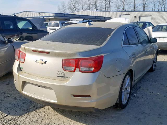 1G11E5SL0EF247493 - 2014 CHEVROLET MALIBU 2LT GOLD photo 4